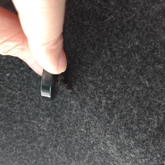 Men's Slim fit peacoat - charcoal dark grey - Picture 8 of 8